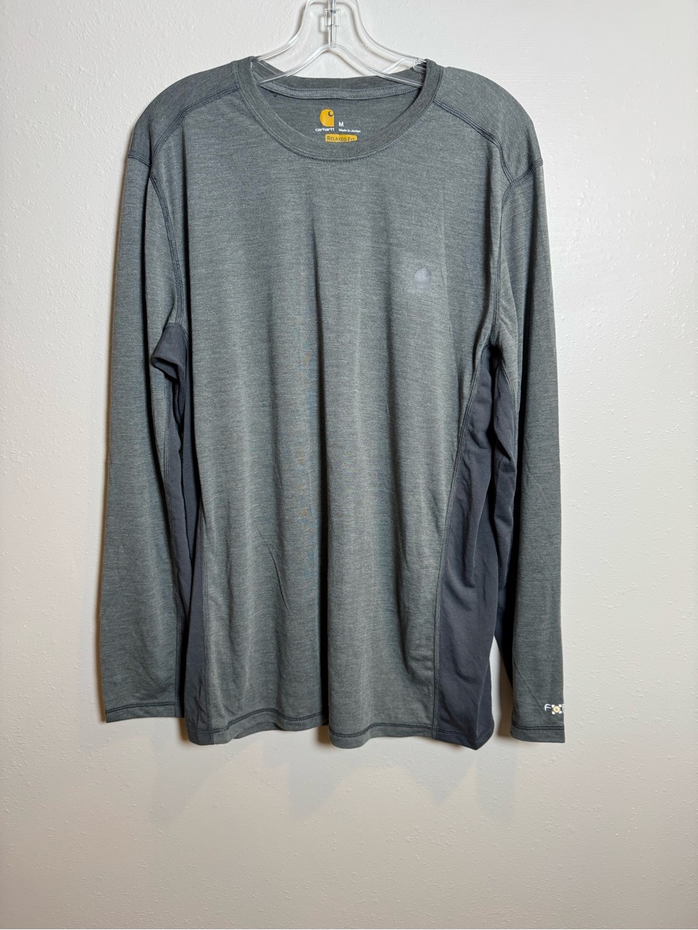 Carhartt Men’s Long Sleeve Crew Force Extremes Shirt - Gray